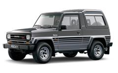 Daihatsu Rocky Внедорожник с 1987 по 1999 года выпуска